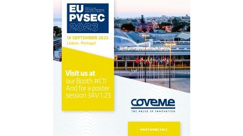 COVEME AT EU PVSEC 2023 in LISBON