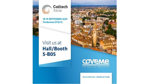 Coveme at Coiltech Pordenone 2024, Italy