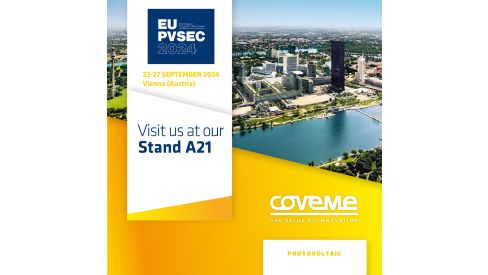 COVEME AT EU PVSEC, VIENNA, AUSTRIA