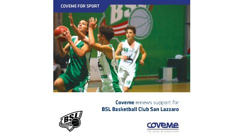 Coveme renews support for BSL San Lazzaro 2024-2025!