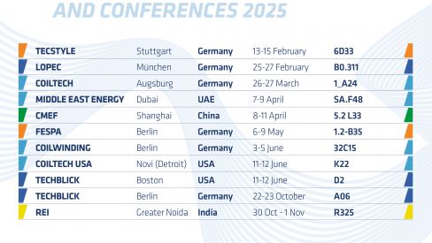 Calendario Fiere e Conference 2025