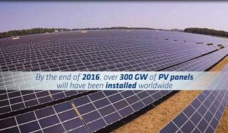 The end of life disposal of PV modules