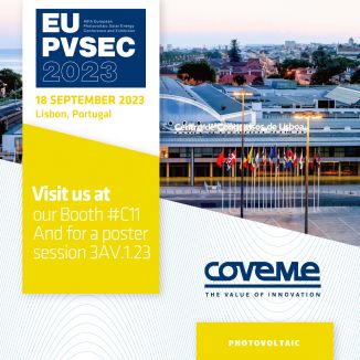 COVEME AT EU PVSEC 2023 in LISBON