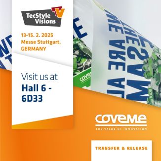 Coveme team at Tecstyle trade fair in Stuttgart