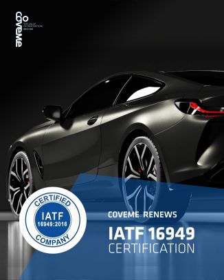 Coveme rinnova la certificazione IATF 16949 